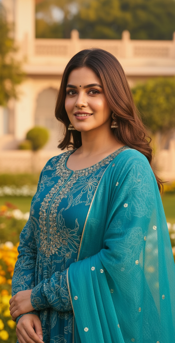 Festive Green Chinon Set