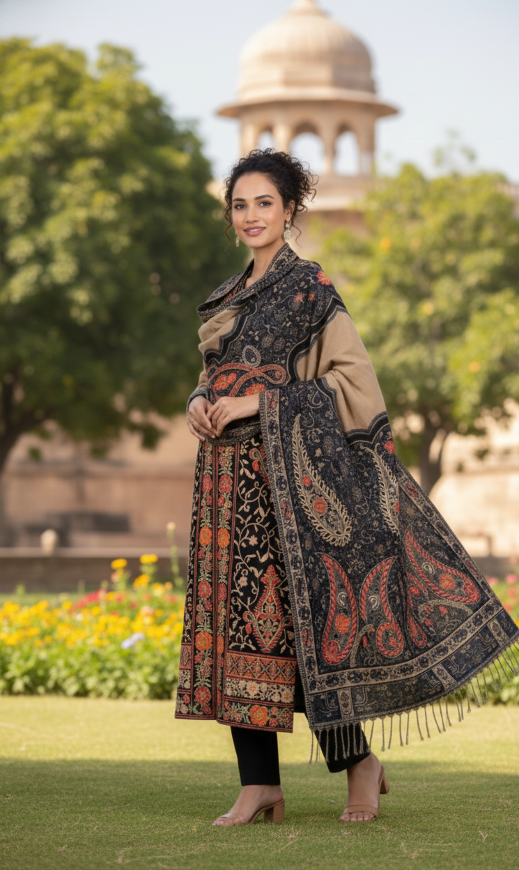 Kashmiri Embroidered Set